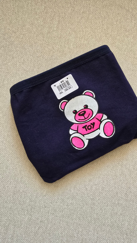 شورت زنانه نخی پنبهای فانتزی طرحدار سایز 3XL | شورت راحتی زنانه